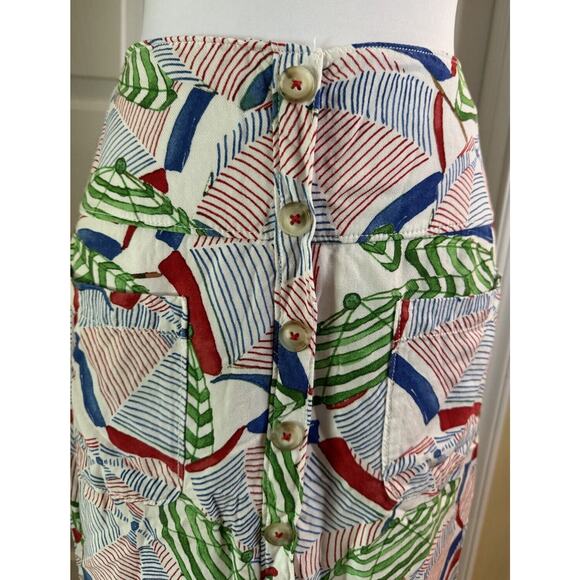 Anthropologie 43 of 52 conversations womens 4 skirt umbrellas Colorful Summer - Picture 3 of 9